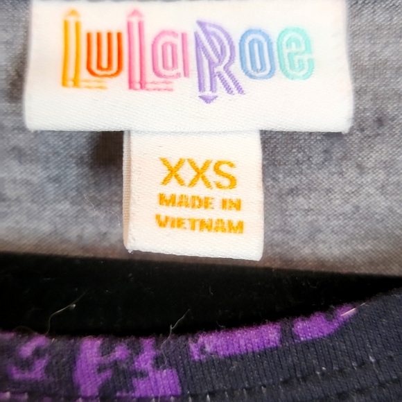 Lularoe OG Retired Carly Swing Dress with High/low hem - Picture 3 of 4